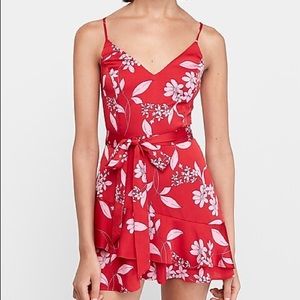 Express Floral Skort Romper